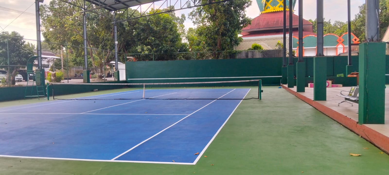 Lapangan Tennis 2 (Hardcourt Samping)